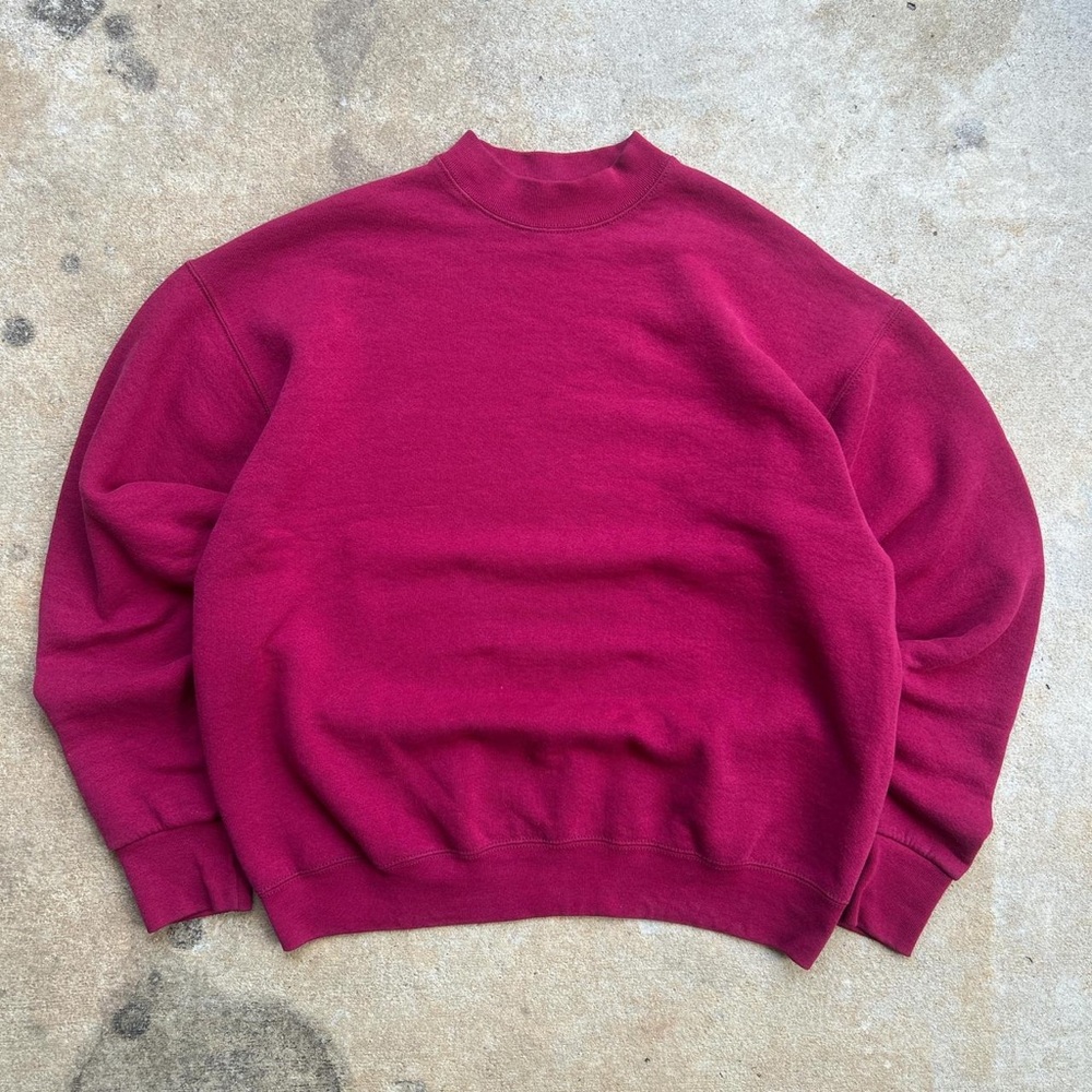 Men's Burgundy Sweater